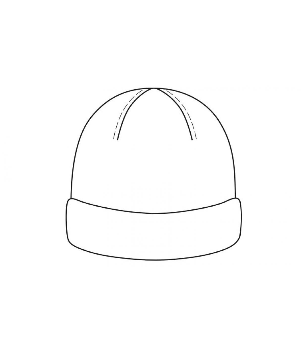 Cap ny tonal grau Beanie blank